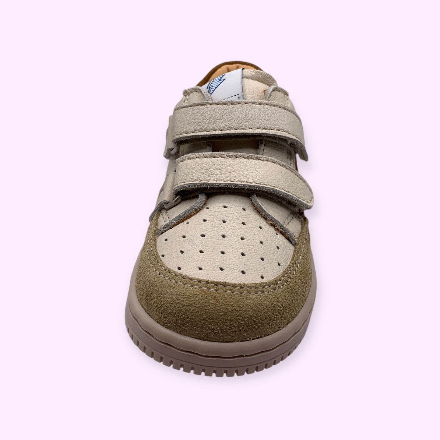 Ocra - sneaker camel velcro