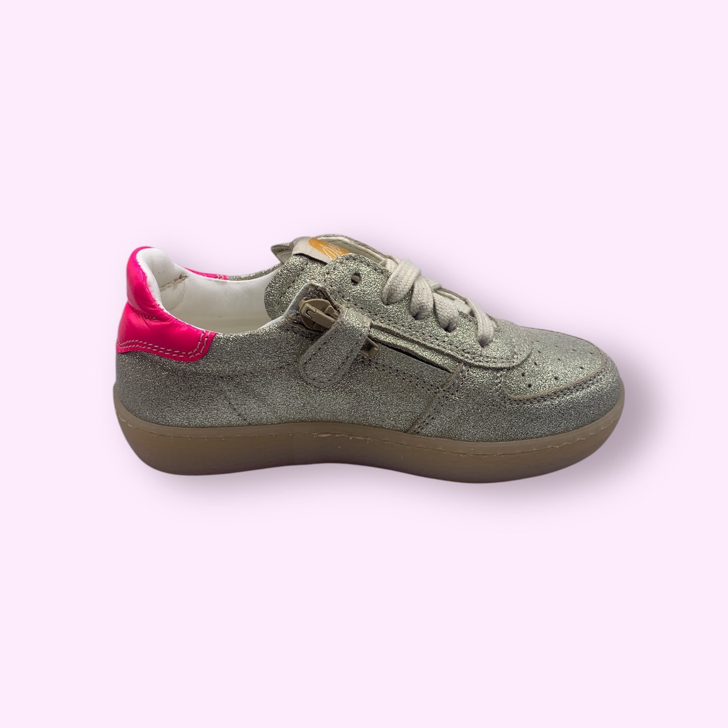 Ocra - sneaker goud fluoroos