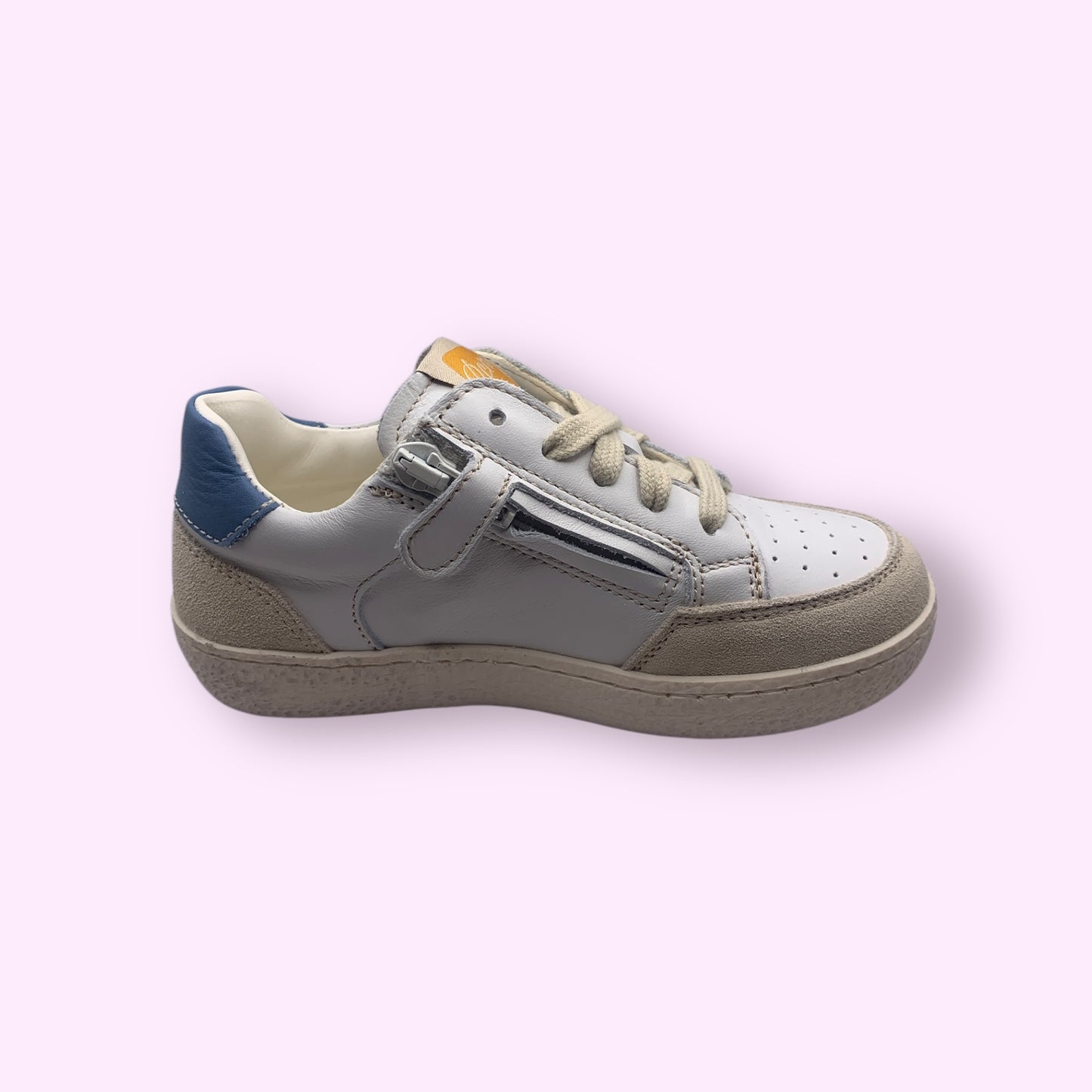 Ocra - sneaker veter blauw