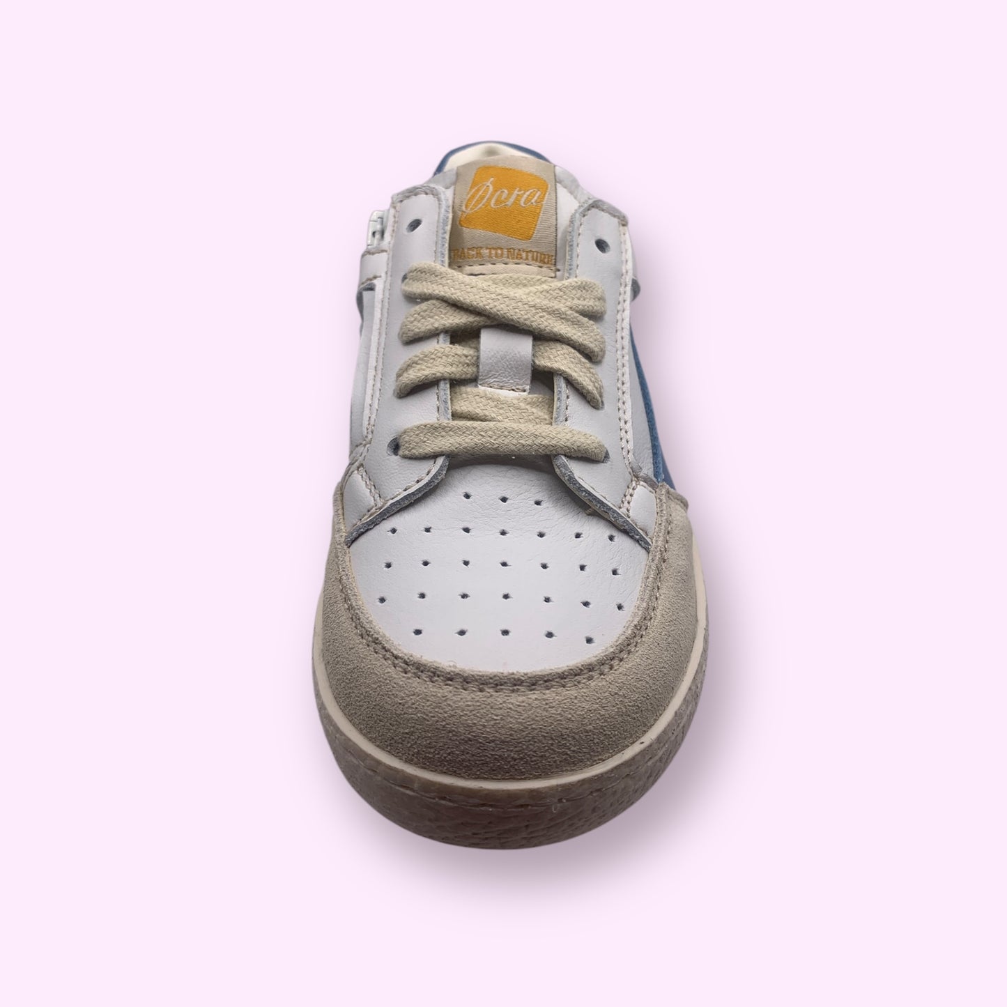 Ocra - sneaker veter blauw