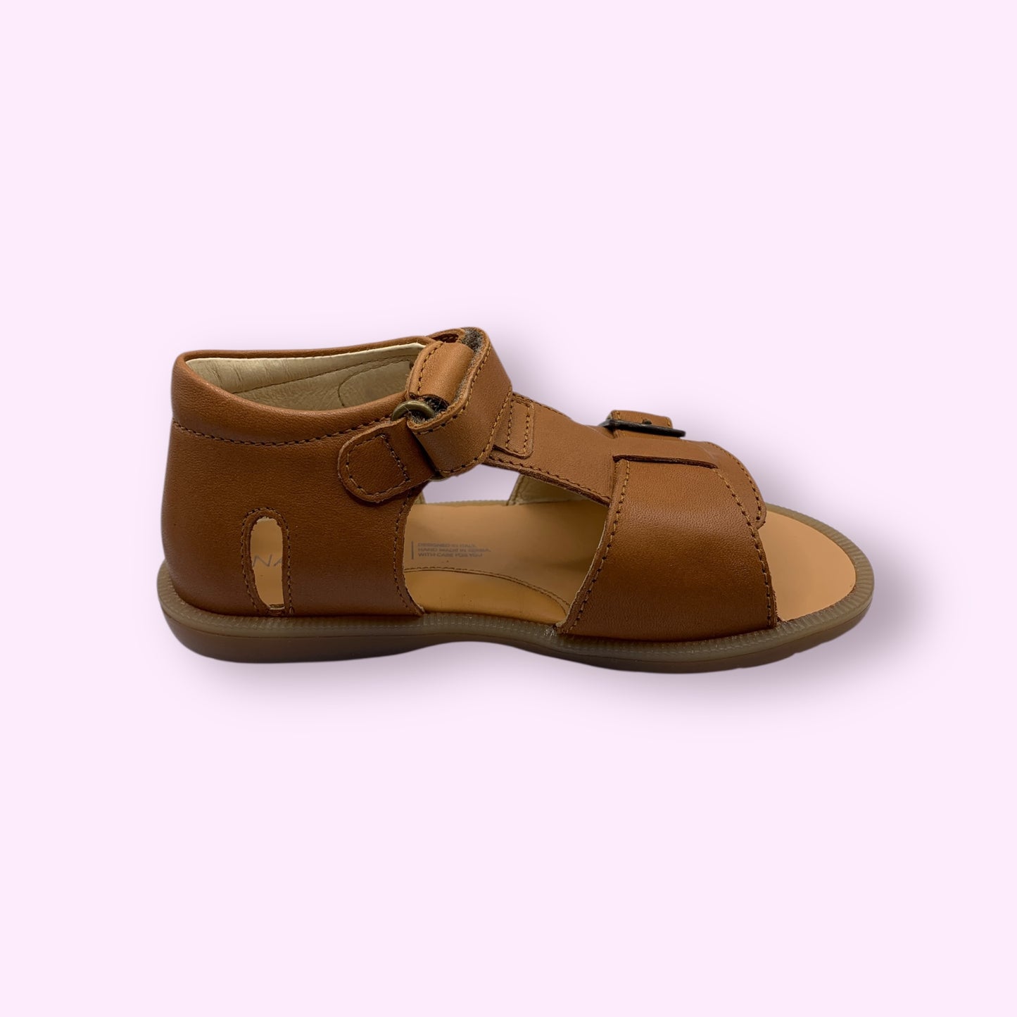 Naturino - sandaal camel velcro