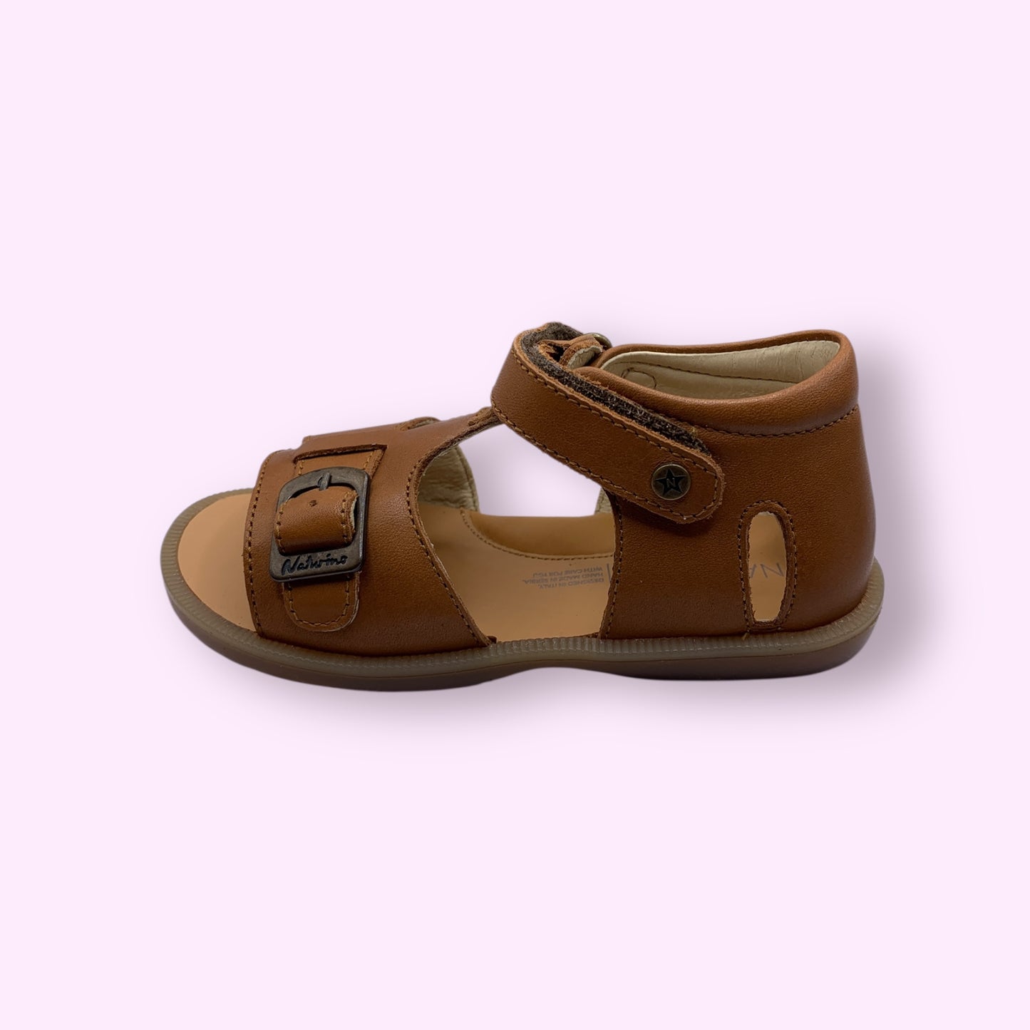 Naturino - sandaal camel velcro