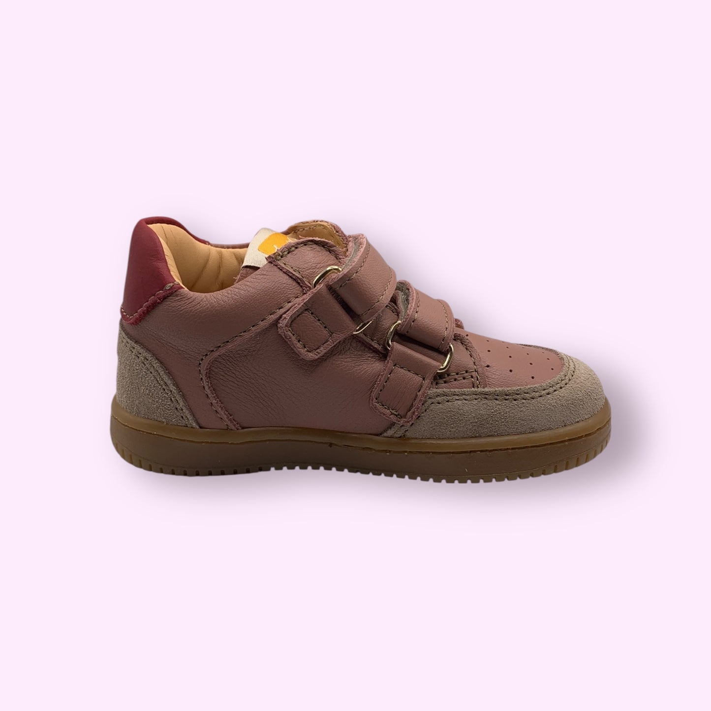 Ocra - sneaker velcro rood/roos