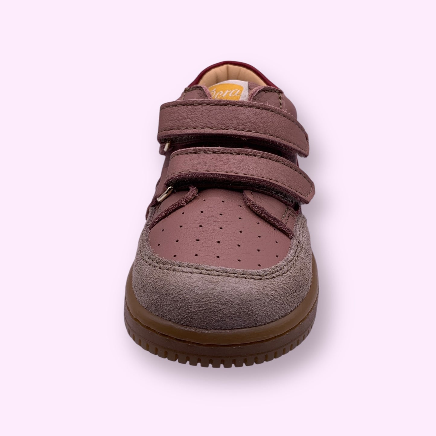 Ocra - sneaker velcro rood/roos
