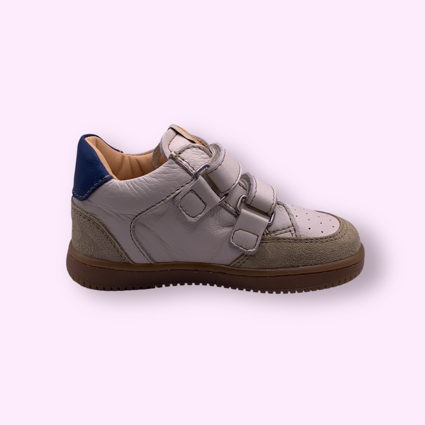 Ocra - sneaker velcro blauw