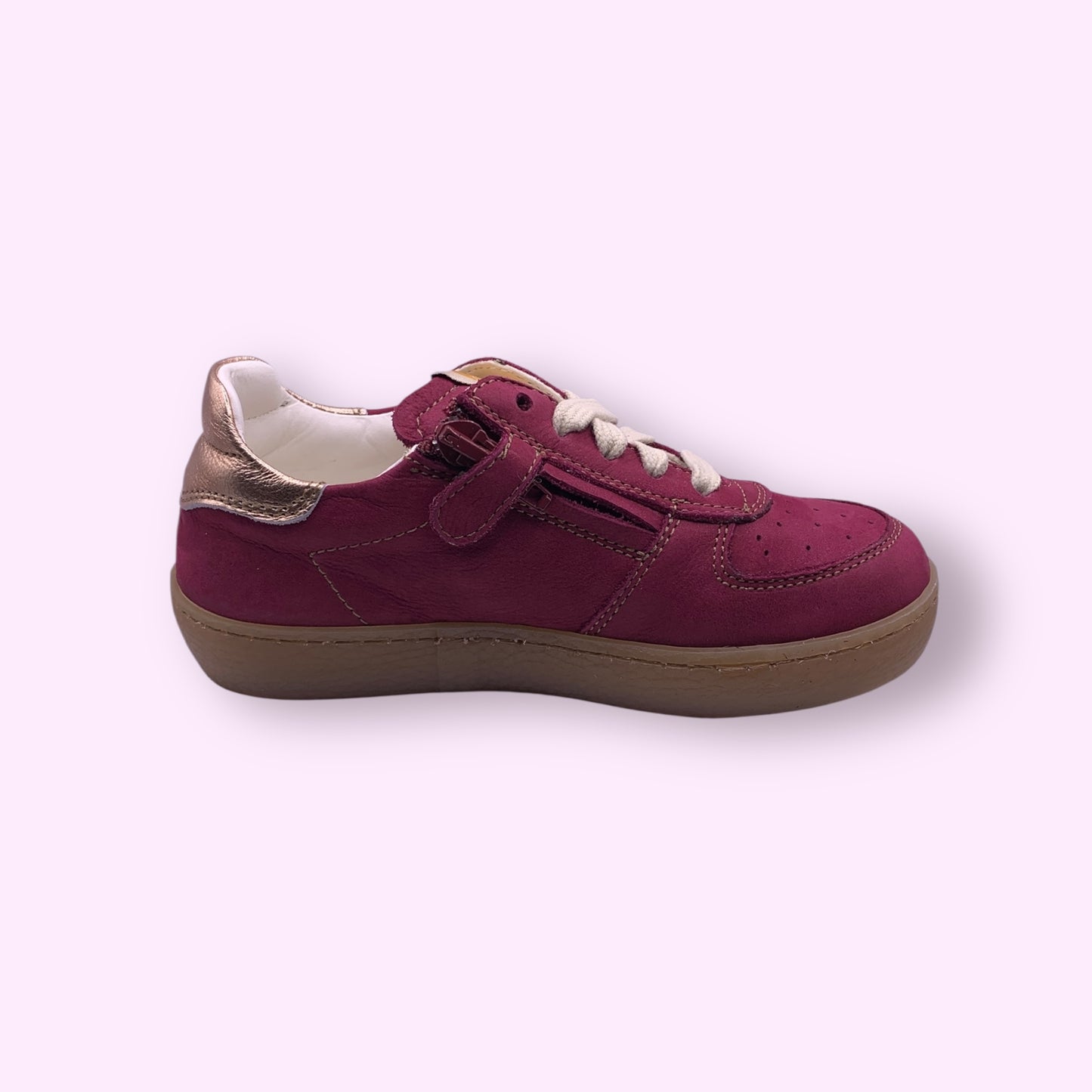 Ocra - sneaker roos strepen laag