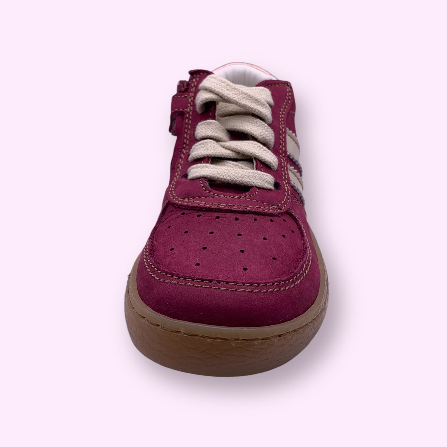 Ocra - sneaker roos strepen hoog