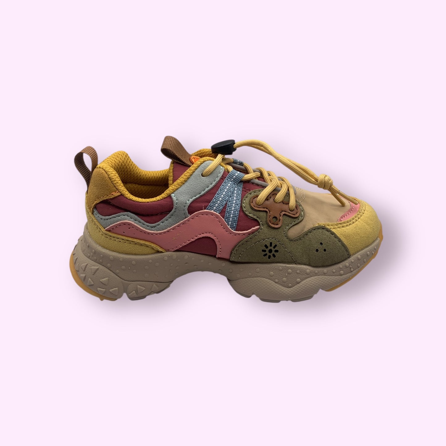 Flower Mountain - sneaker lichtbruin