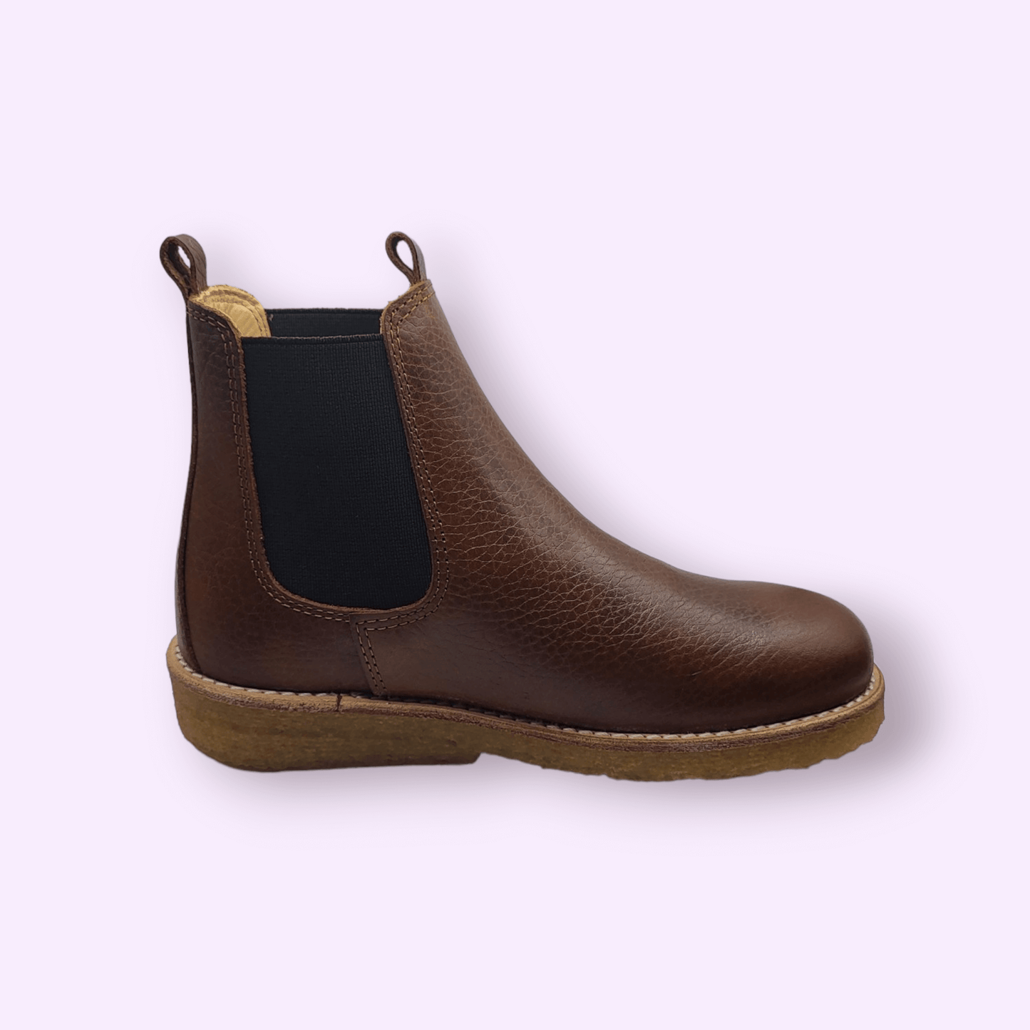 Angulus - chelsea boot camel