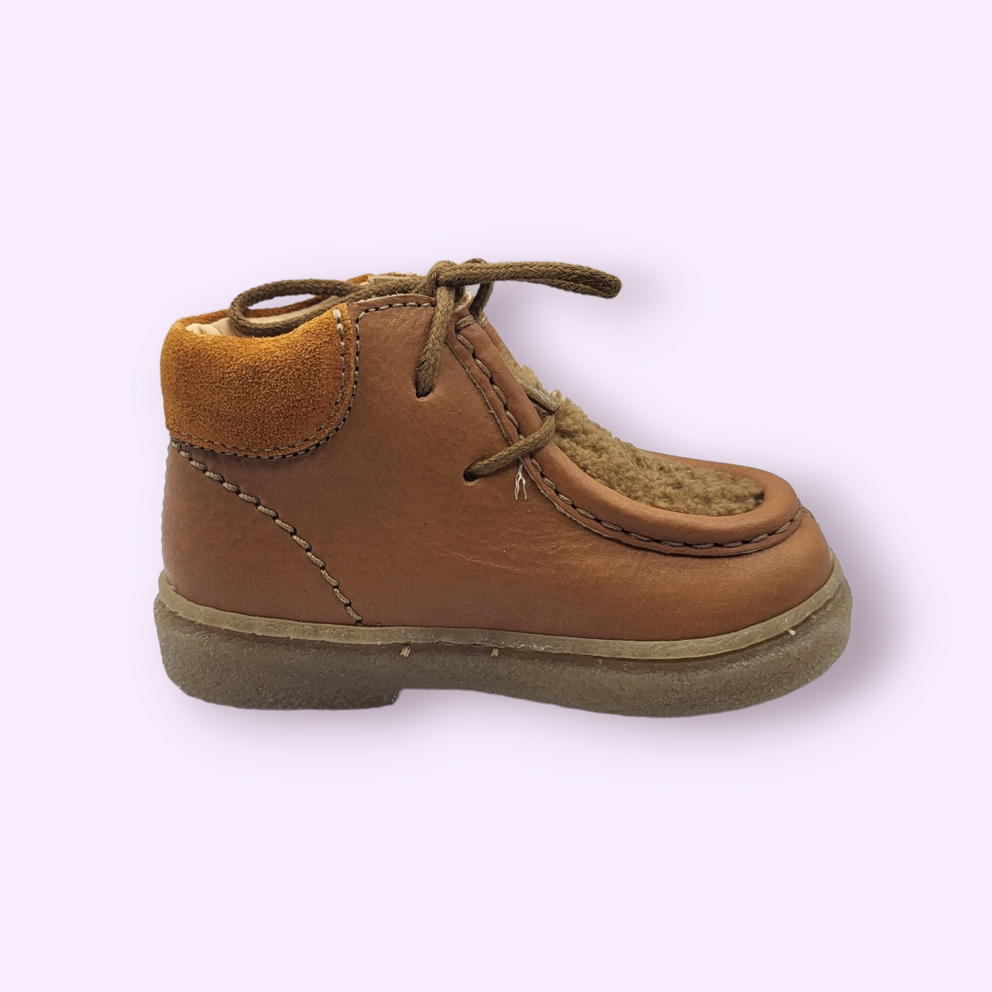 Ocra - schoentje camel veters