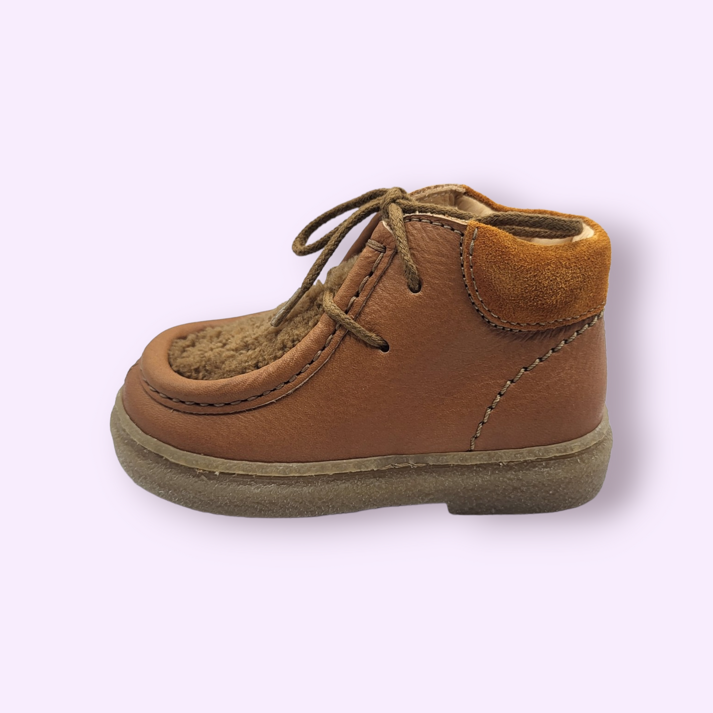 Ocra - schoentje camel veters