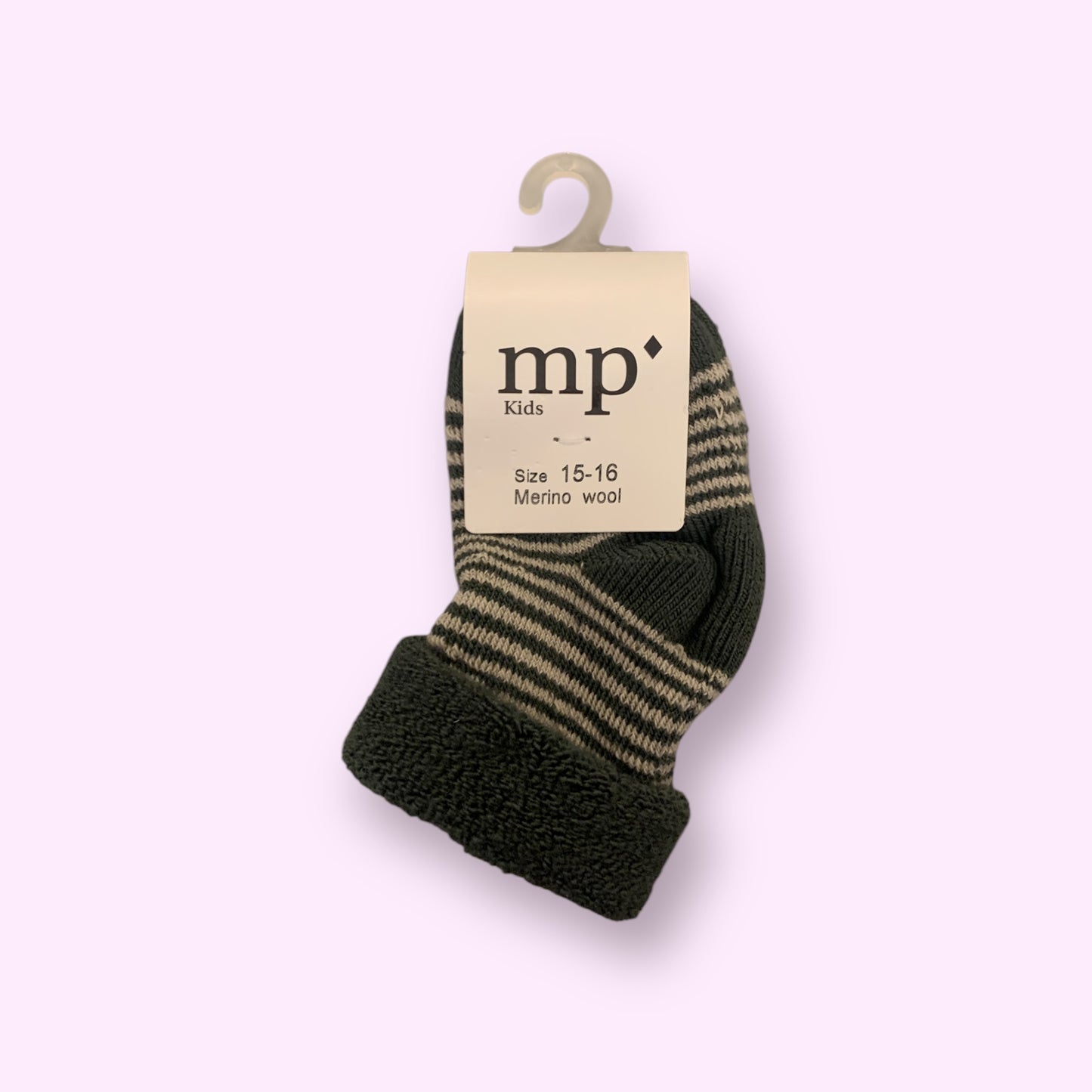 MP Denmark - groene strepen merino wol