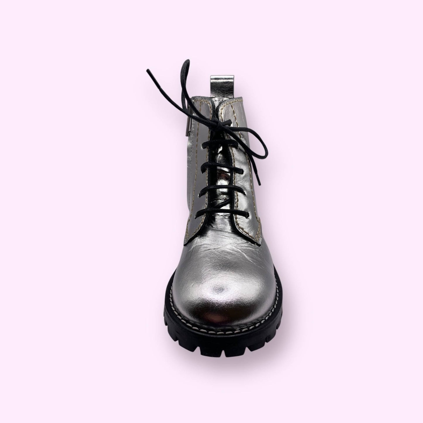 Angulus - zilveren bottine