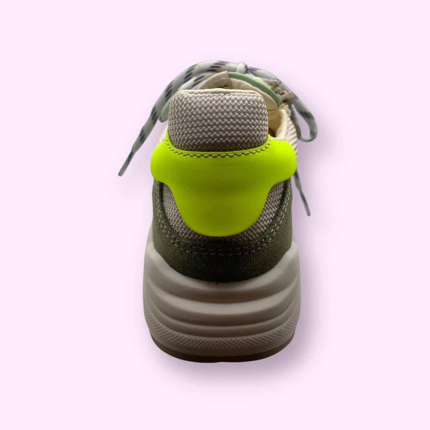 Ocra - sneaker groen geel