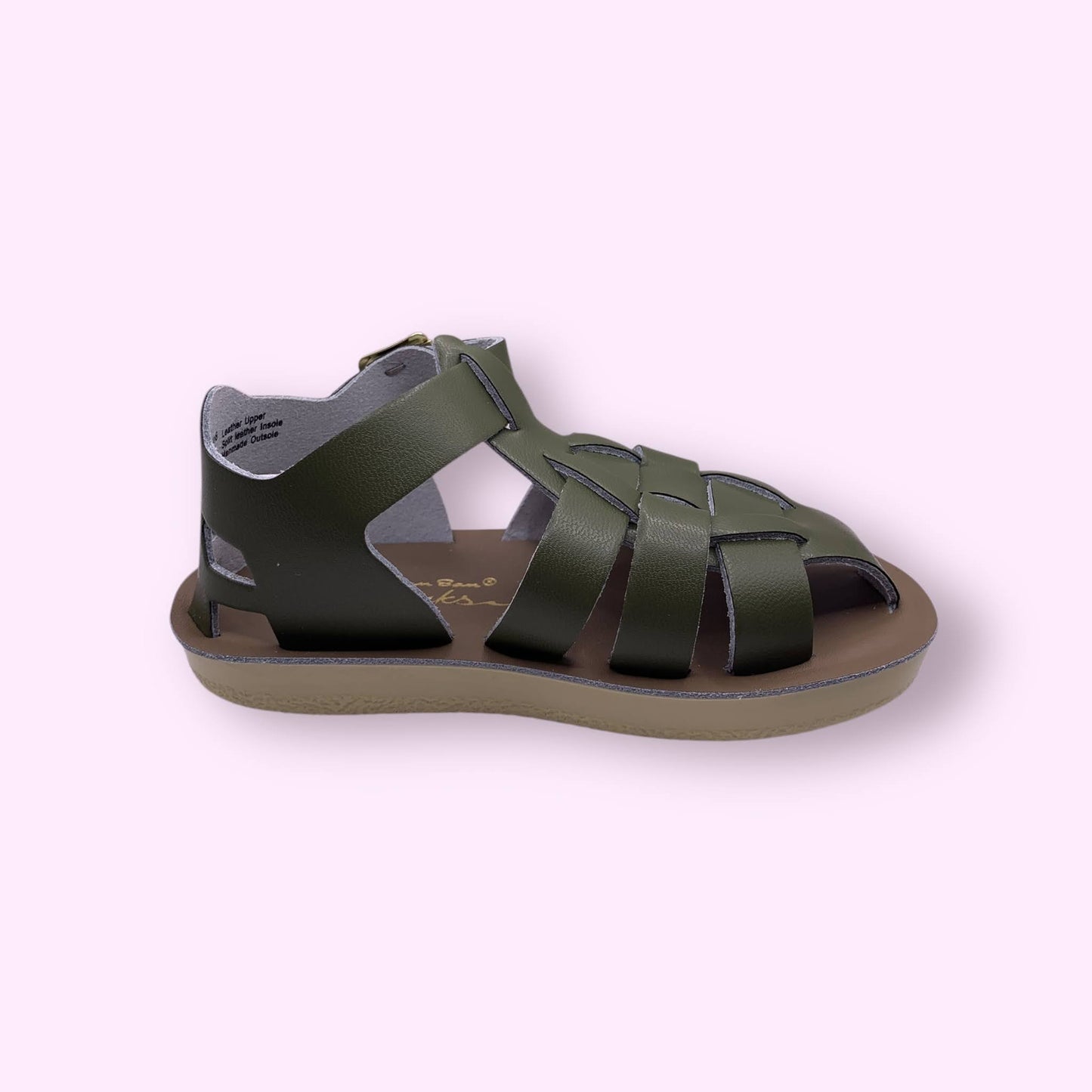 Salt water - shark sandaal olive