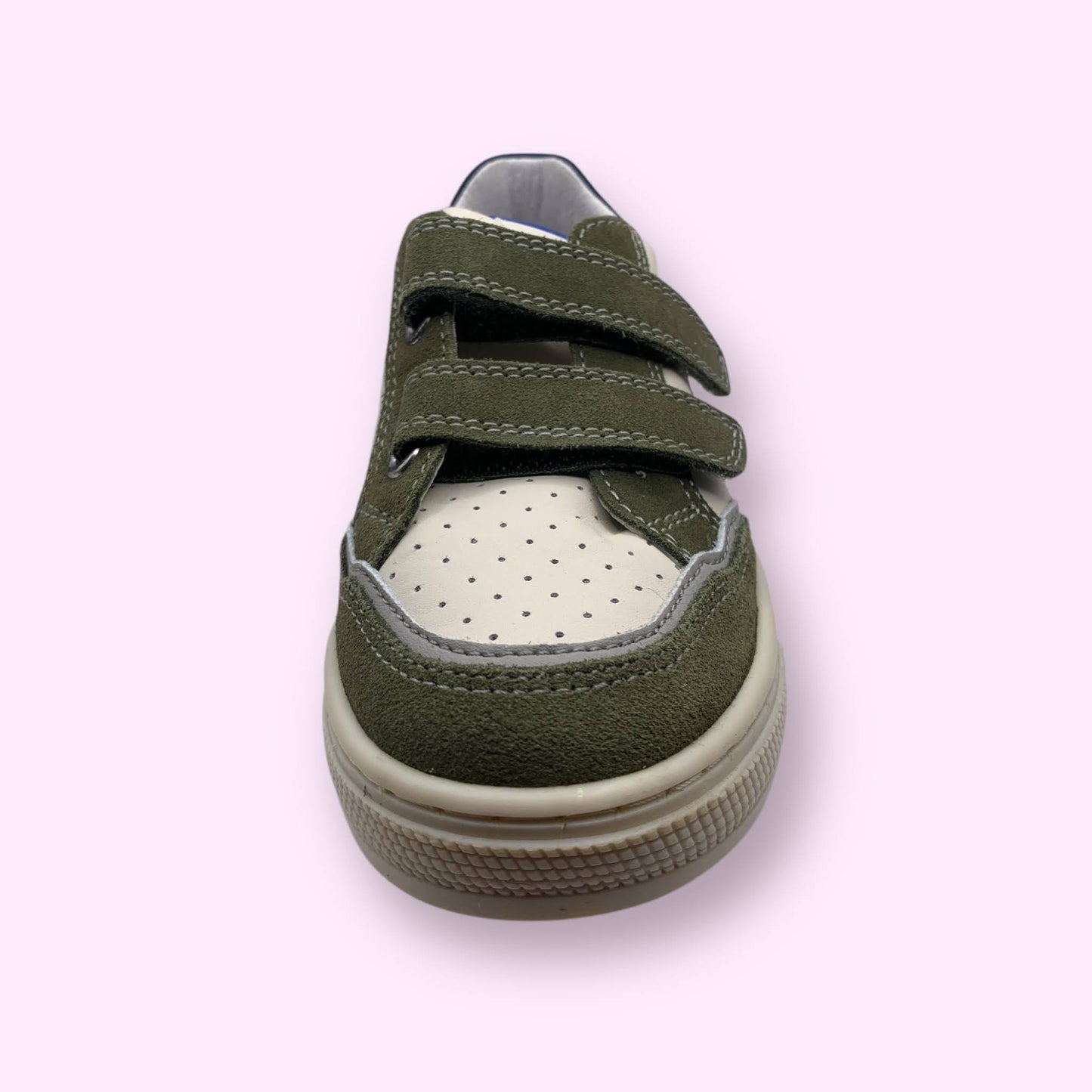 Naturino - sneaker velcro wit/grijs