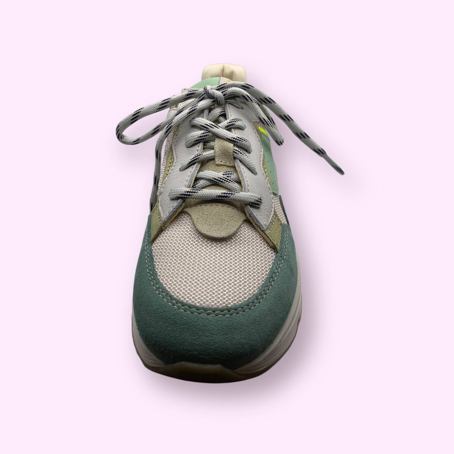 Ocra - sneaker groen geel