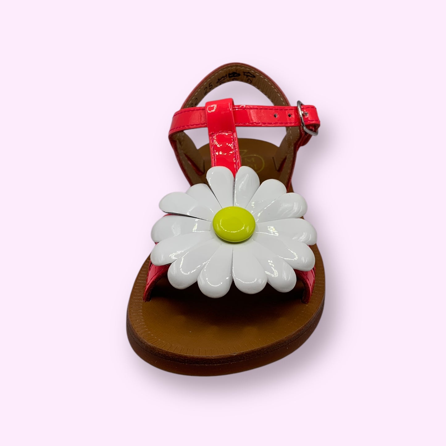 Pom d'Api - sandaal neon bloem