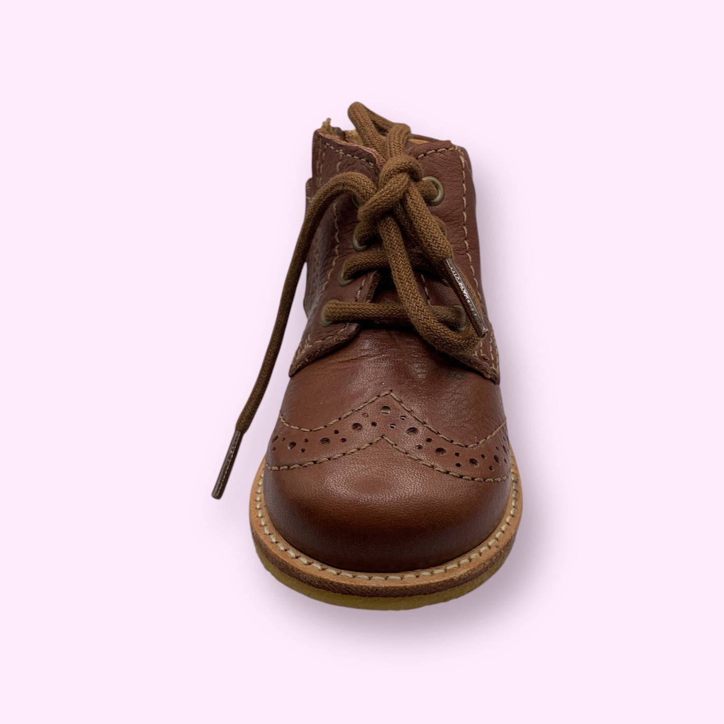 Bisgaard - veterschoentje camel rits