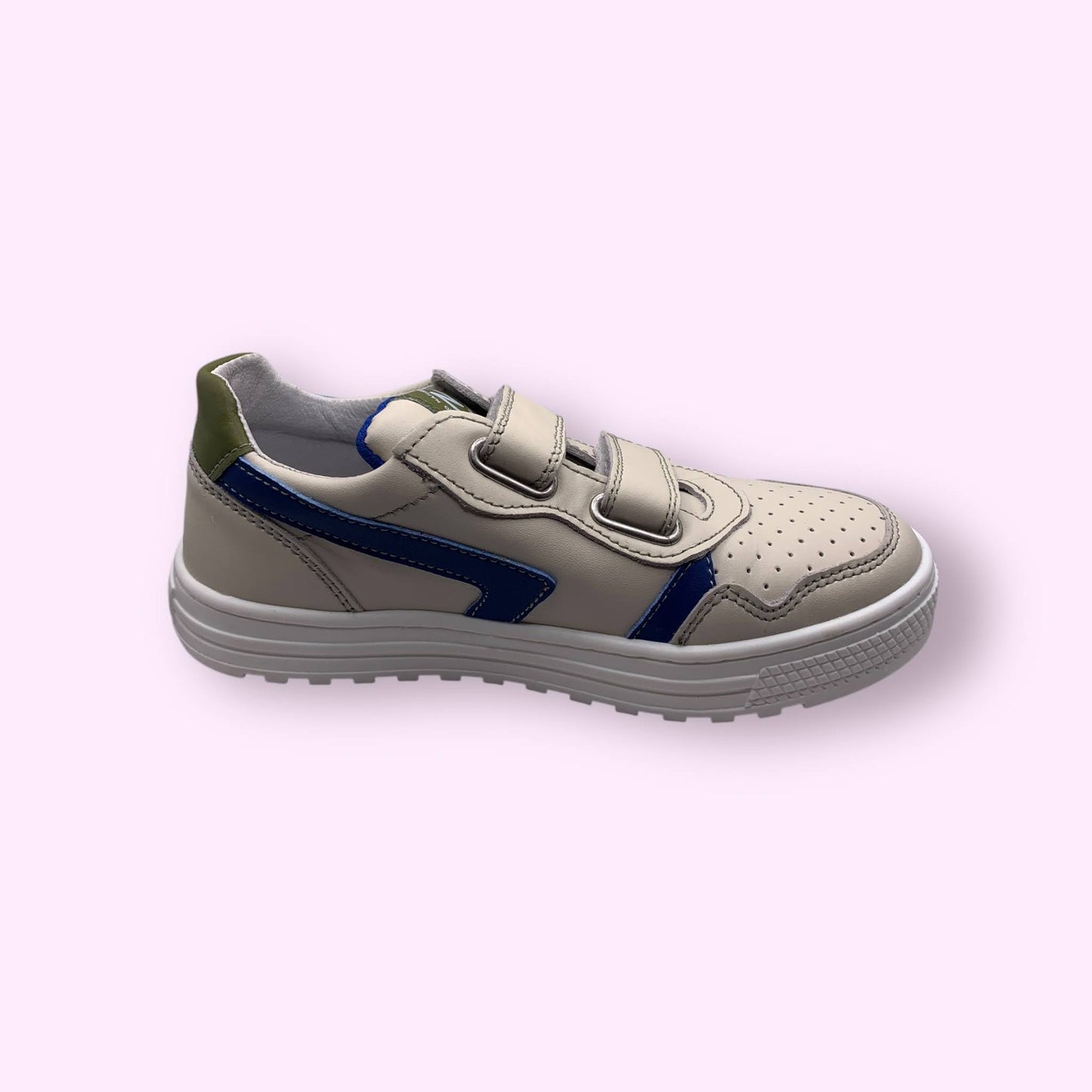 Naturino - sneaker wit blauw