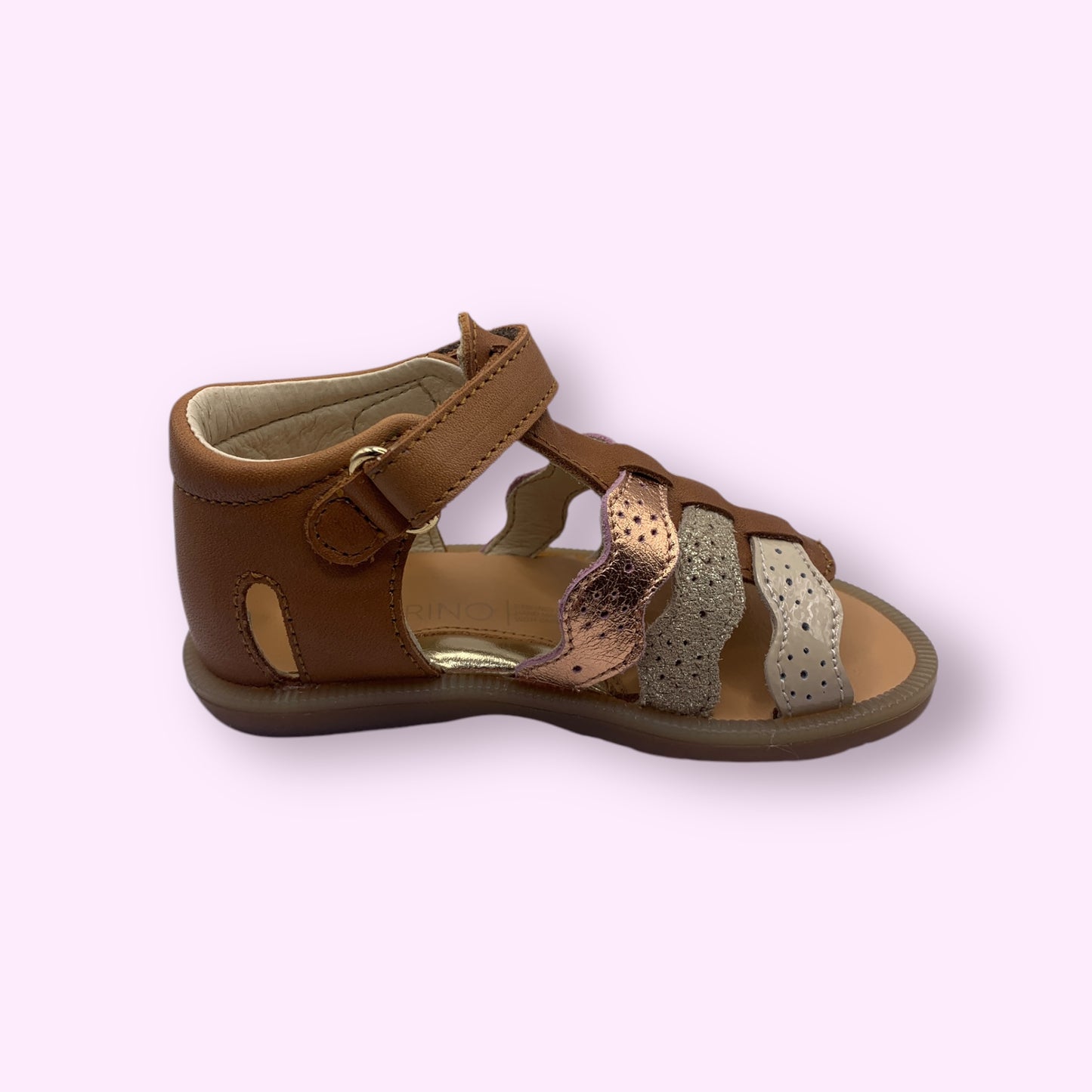 Naturino - sandaal camel glitter