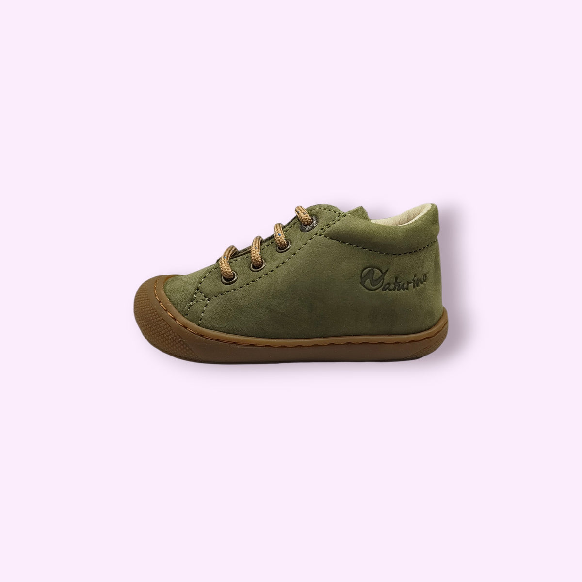 Naturino - cocoon groen nubuck