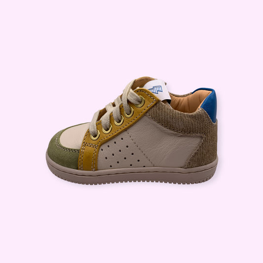 Ocra - sneaker groen, blauw & geel