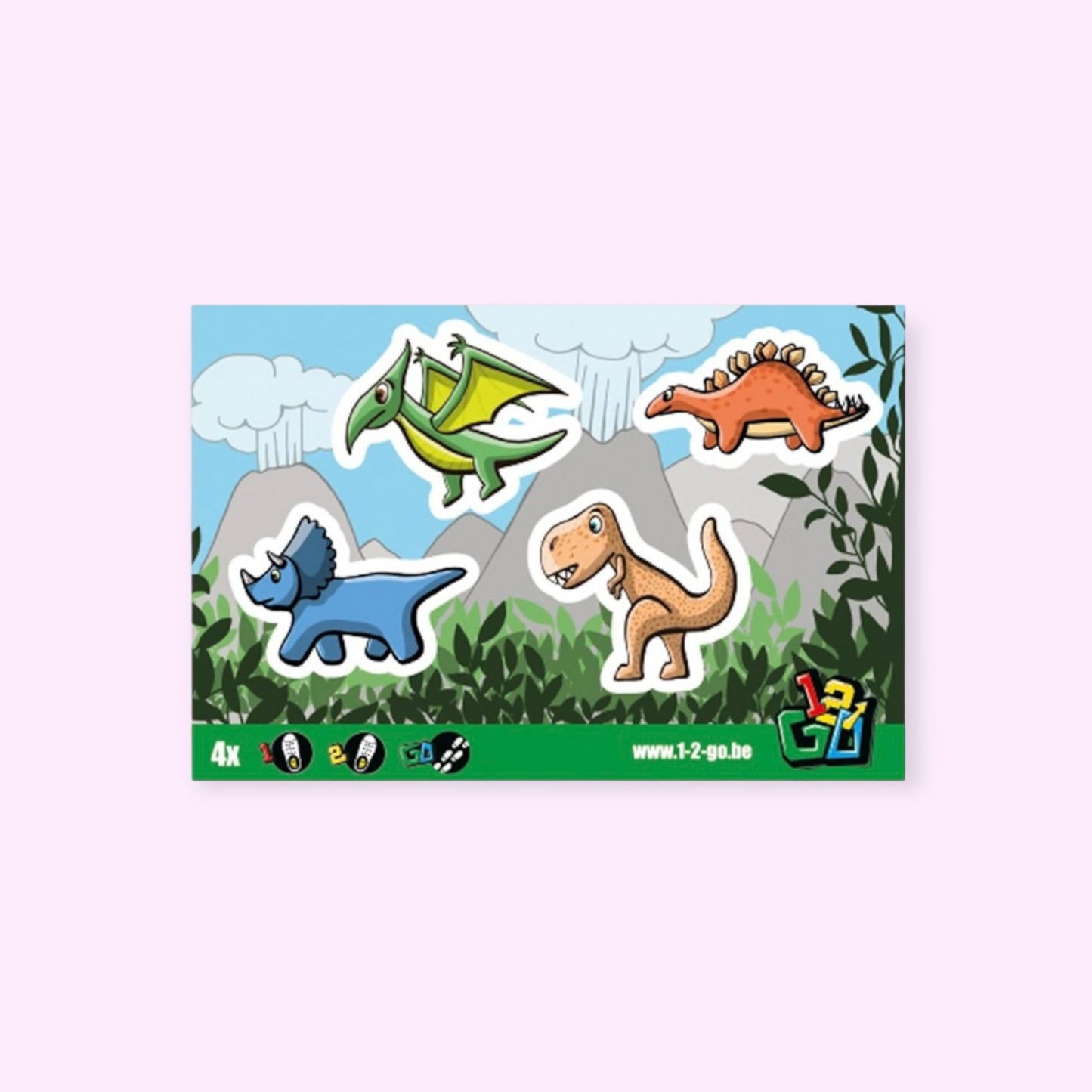 Schoenstickers dino