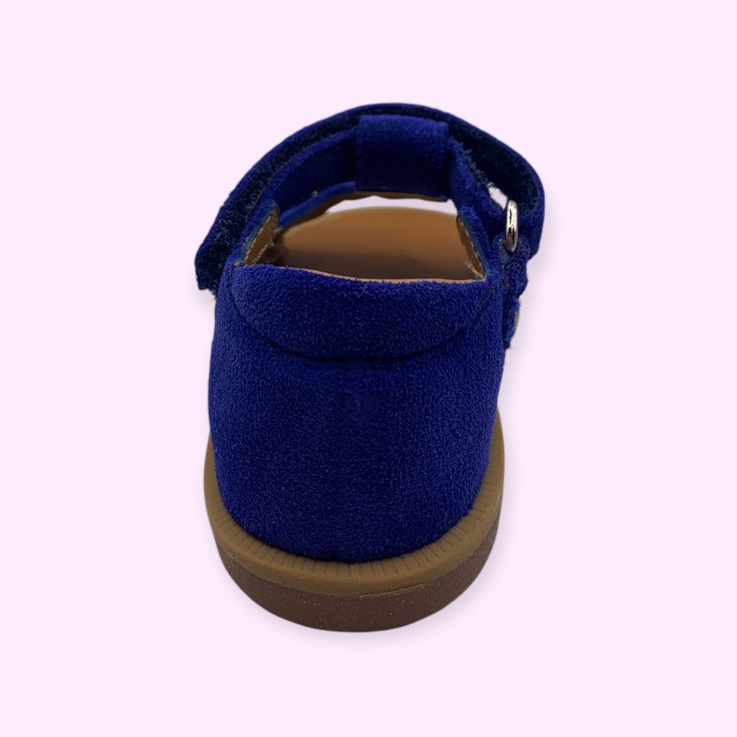 Pom d’Api - sandaal blauw velcro