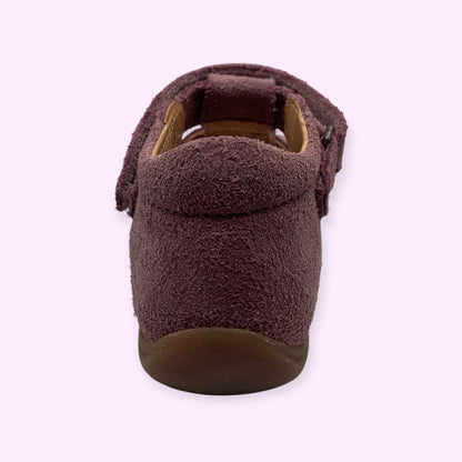 Bisgaard - sandaal paars velcro