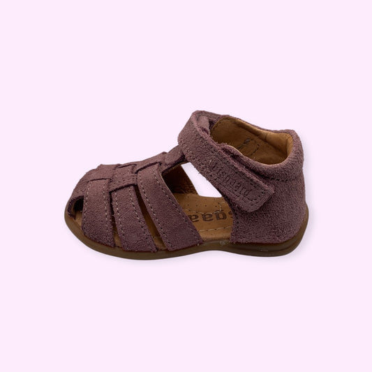 Bisgaard - sandaal paars velcro