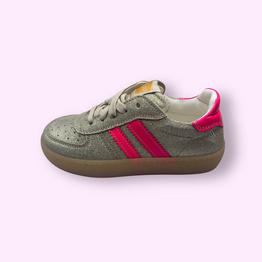 Ocra - sneaker goud fluoroos