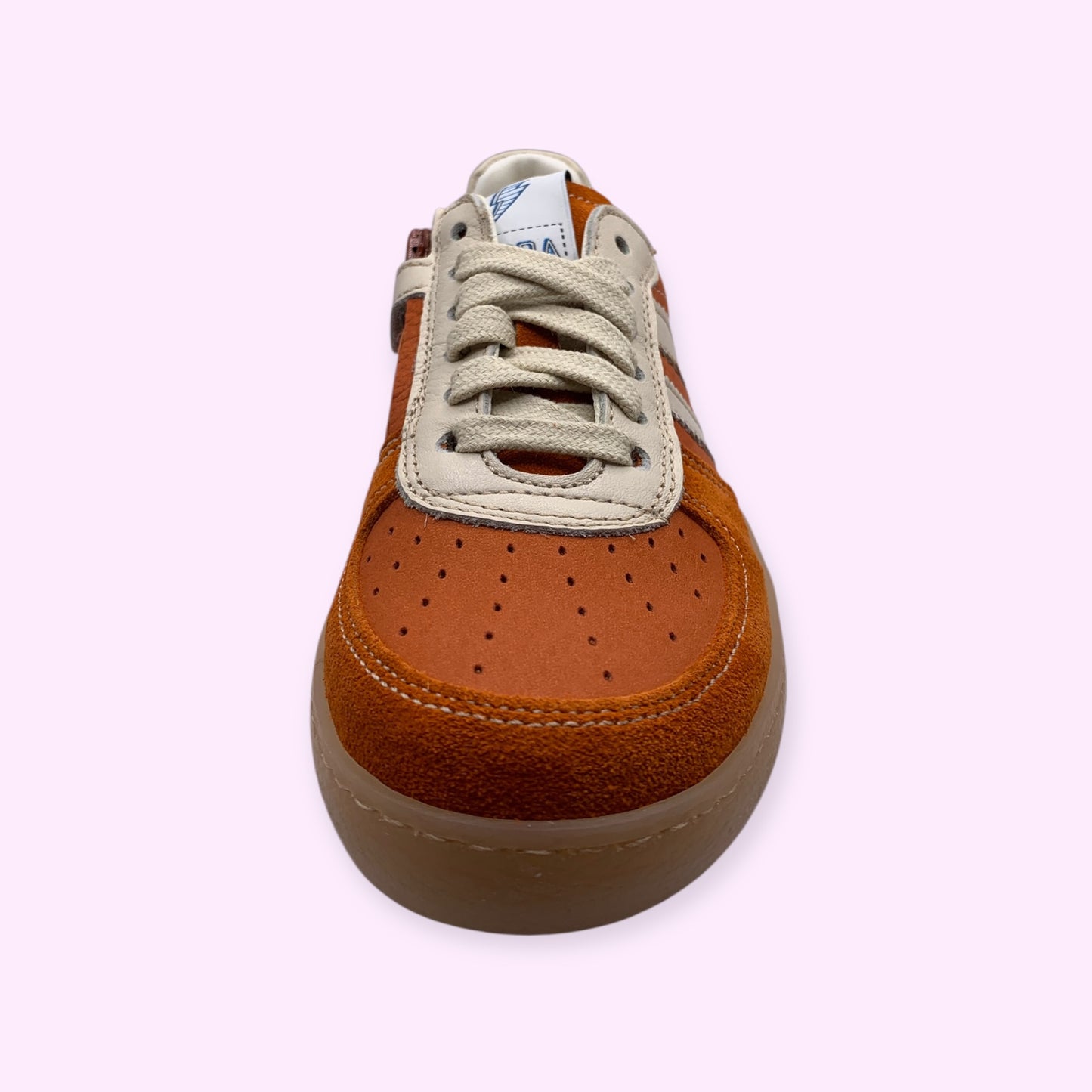 Ocra - sneaker oranje met rits