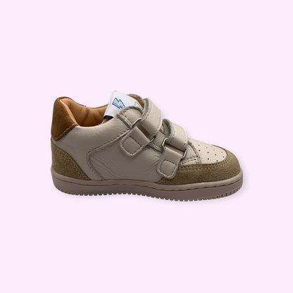 Ocra - sneaker camel velcro