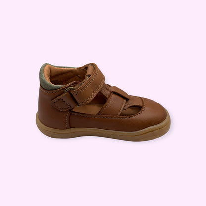 WHEAT - halfopen sandaal camel