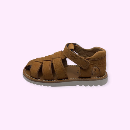 Pom d’Api - sandaal camel velcro
