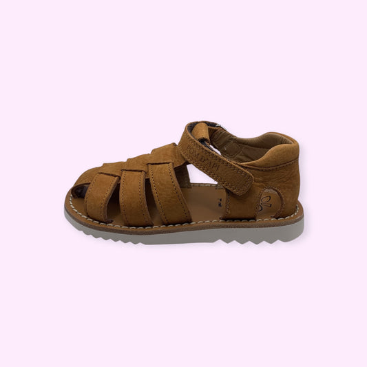 Pom d’Api - sandaal camel velcro
