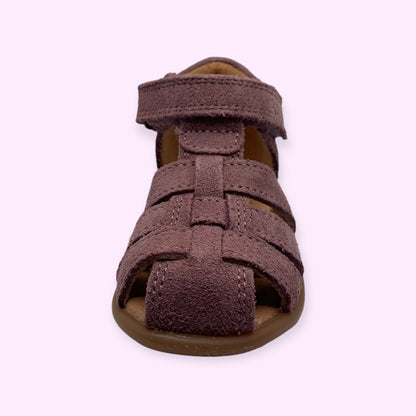 Bisgaard - sandaal paars velcro