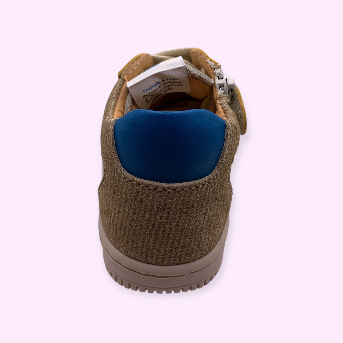 Ocra - sneaker groen, blauw & geel