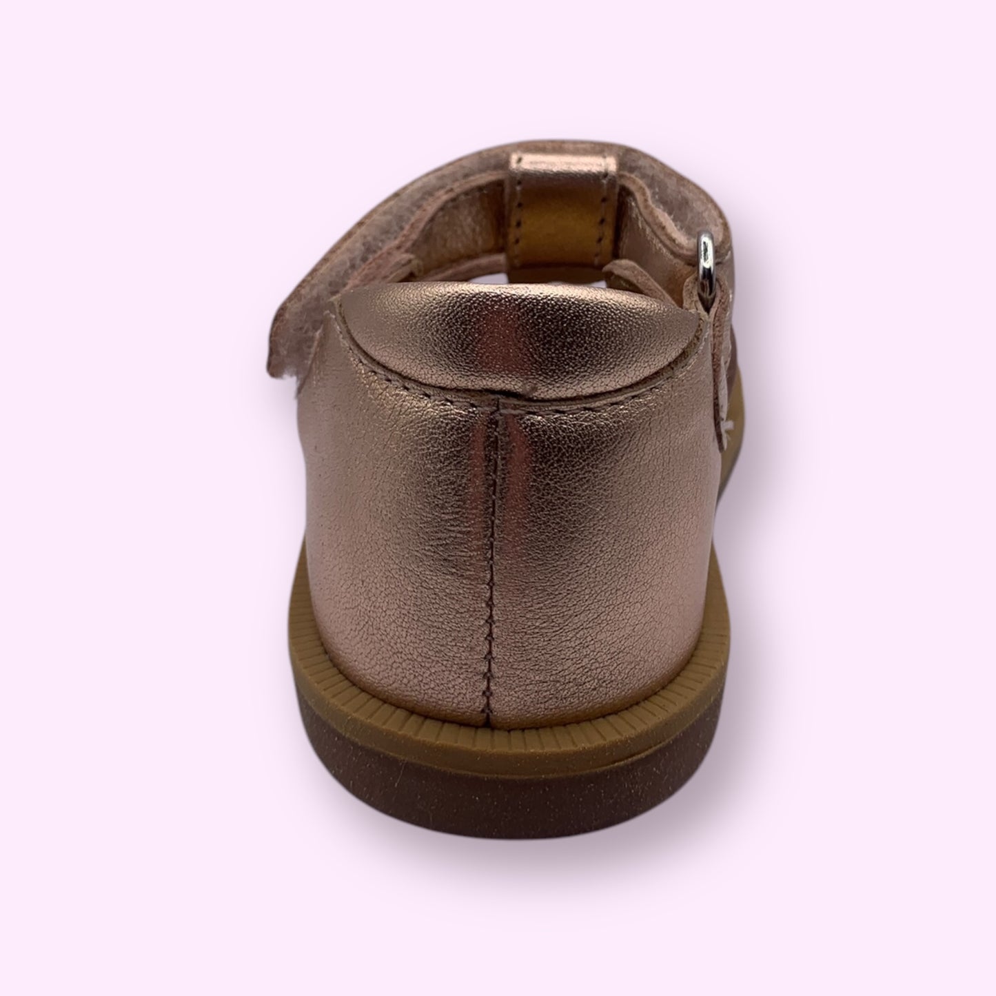 Pom d’Api - sandaal goud velcro