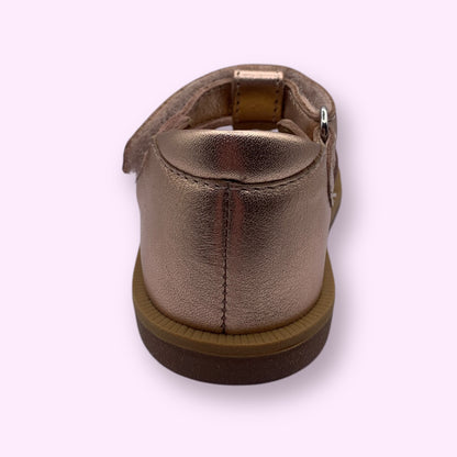 Pom d’Api - sandaal goud velcro