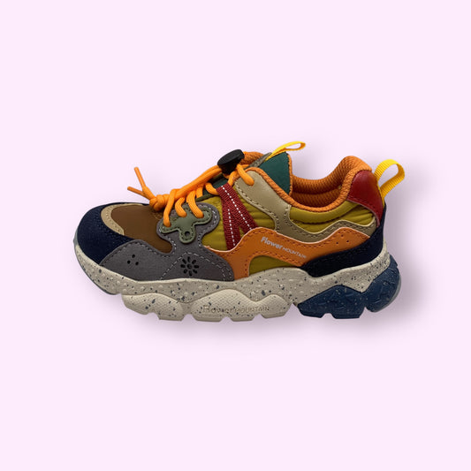 Flower Mountain - sneaker multi oranje veters