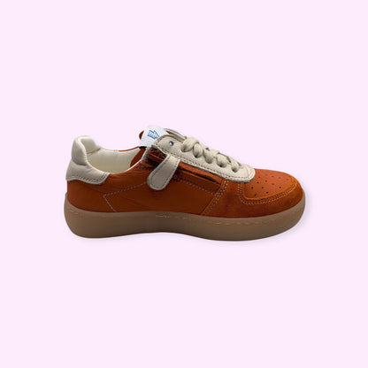 Ocra - sneaker oranje met rits