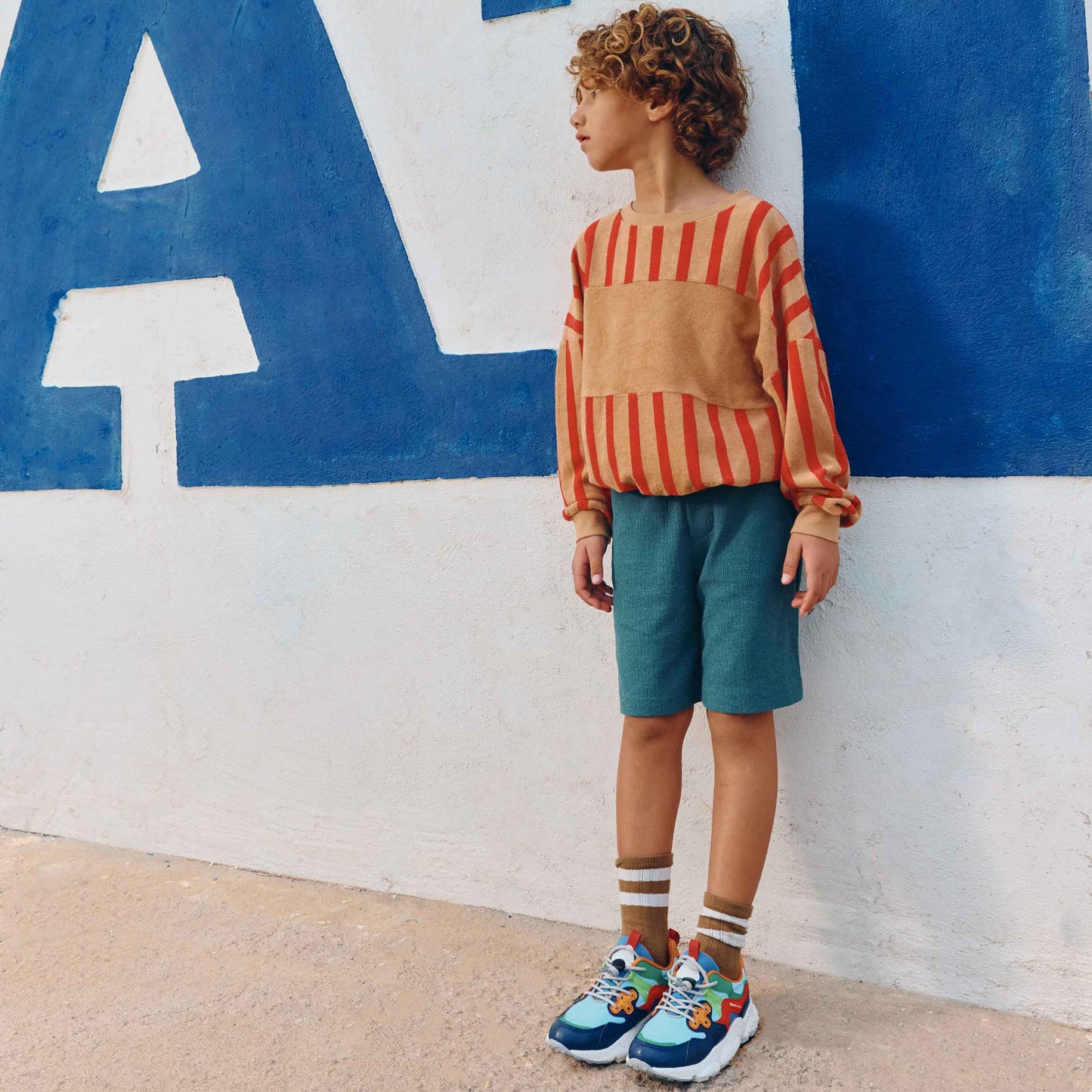 Flower Mountain Naturino sneaker navy