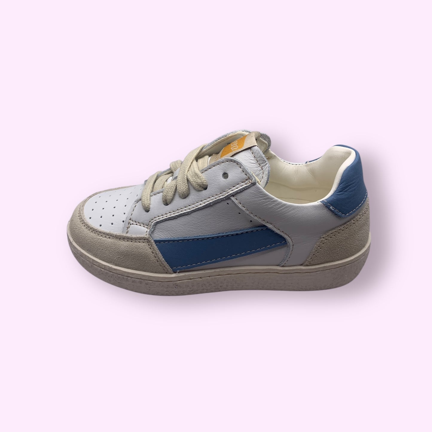 Ocra - sneaker veter blauw