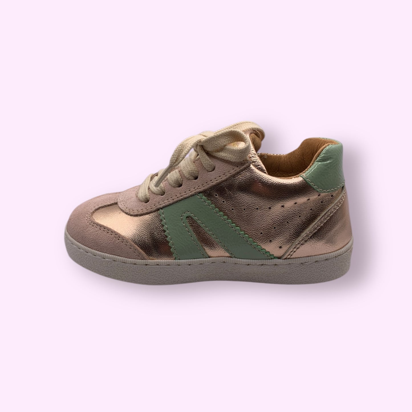 Romagnoli - sneaker blinkend groen detail