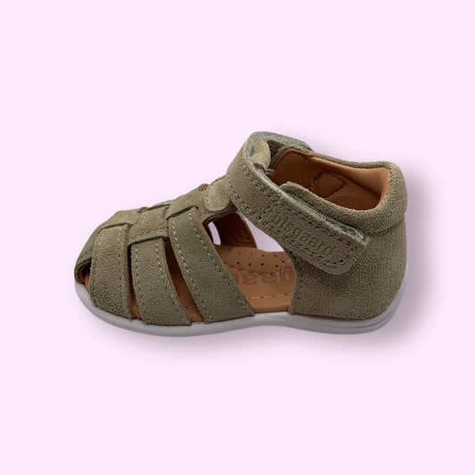 Bisgaard - sandaal groen velcro