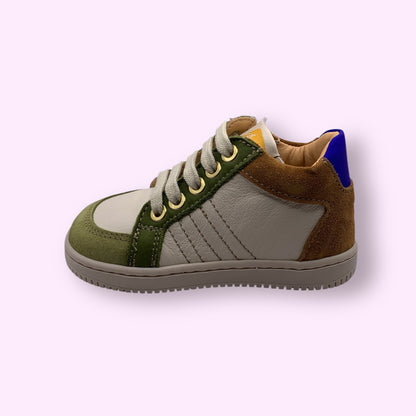 Ocra - sneaker multi groen/blauw