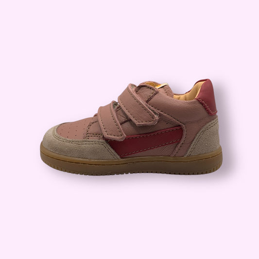 Ocra - sneaker velcro rood/roos