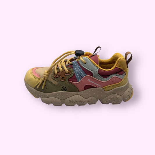 Flower Mountain - sneaker lichtbruin